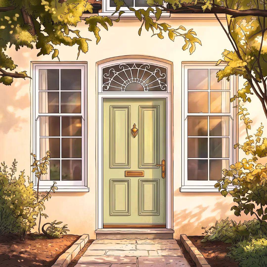 Portes colorées, palette ZYH